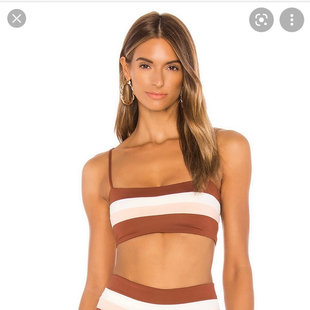 l space rebel stripe top